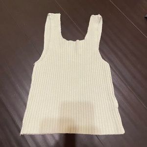 Brandy Melville mint green knit tank top